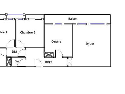 APPARTEMENT T3 A LOUER - LYON 8EME ARRONDISSEMENT - 67.7 m2 - 995�&euro; charges comprises par mois
