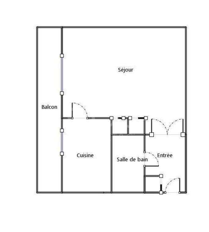 APPARTEMENT T1 A LOUER - LYON 5EME ARRONDISSEMENT La Garde - 33.92 m2 - 690€ charges comprises par mois