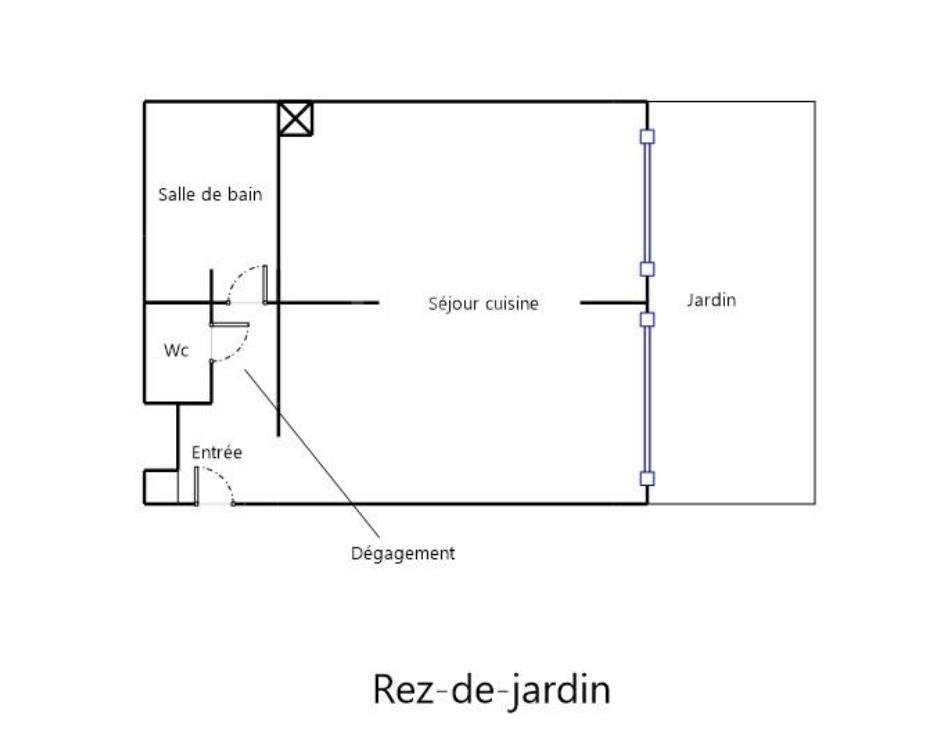 APPARTEMENT T1 A LOUER - LYON 5EME ARRONDISSEMENT - 35.88 m2 - 696�&euro; charges comprises par mois