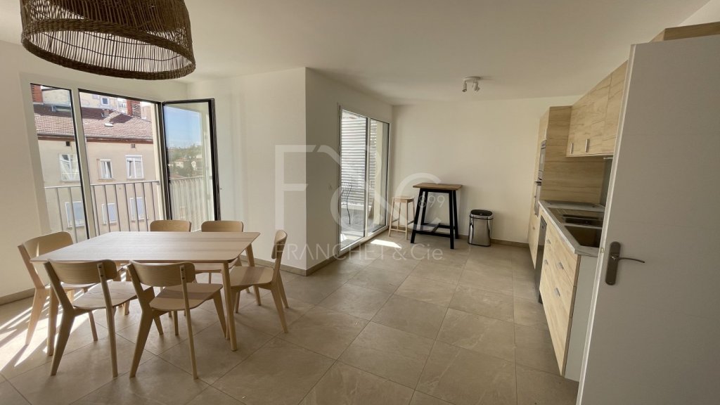 APPARTEMENT T3 A LOUER - LYON 4EME ARRONDISSEMENT - 68.38 m2 - 1620 € charges comprises par mois