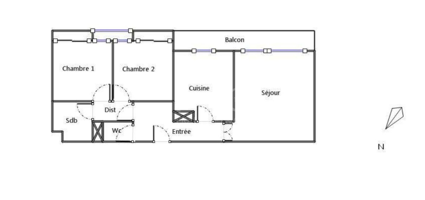 APPARTEMENT T3 A LOUER - LYON 8EME ARRONDISSEMENT - 67.7 m2 - 995€ charges comprises par mois