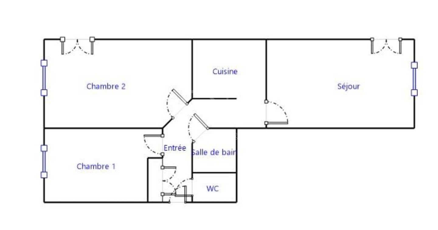 APPARTEMENT T3 A LOUER - VILLEURBANNE - 70.43 m2 - 999 &euro; charges comprises par mois