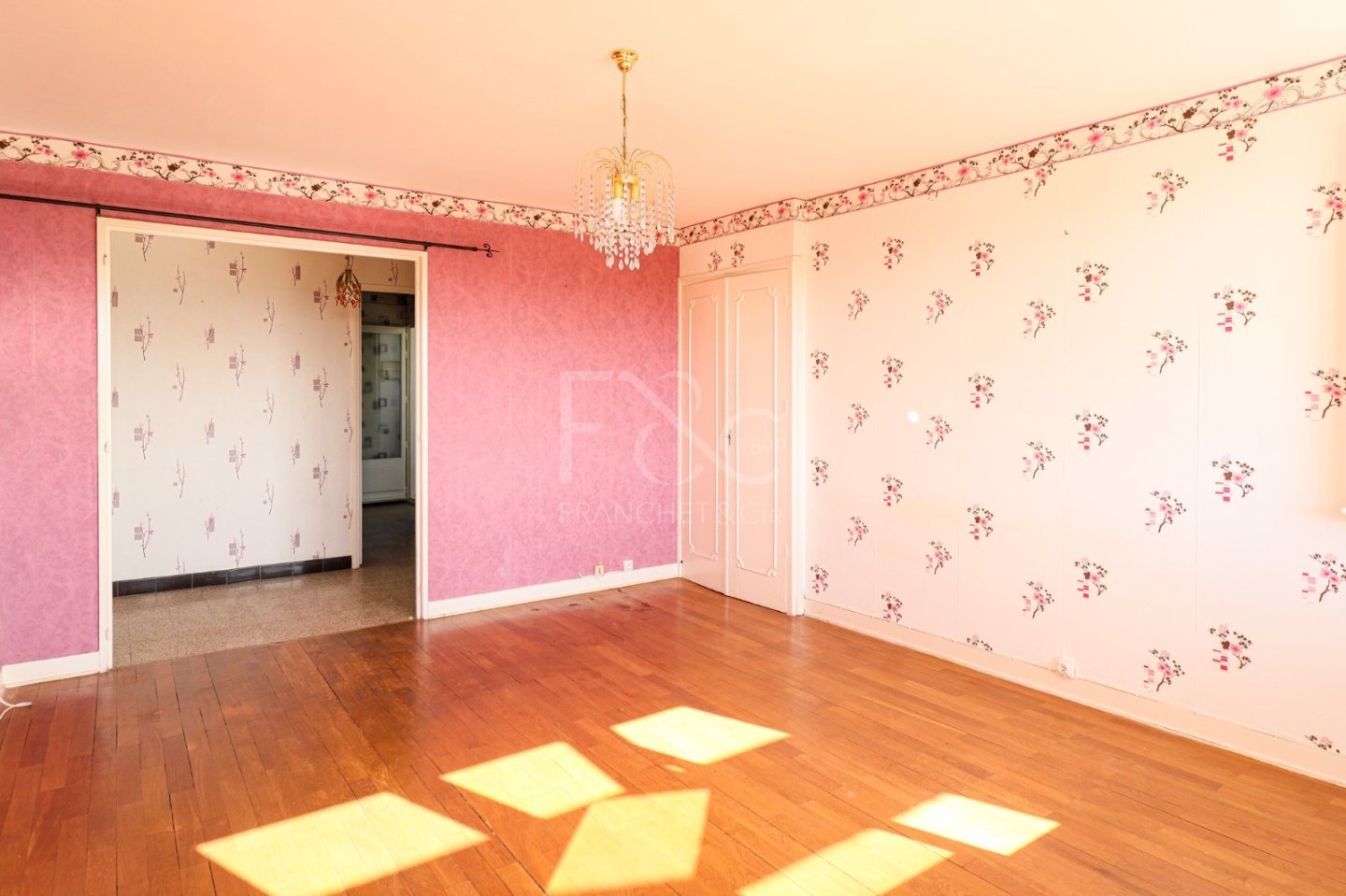 Appartement de type 3 en dernier étage avec balcon et vue