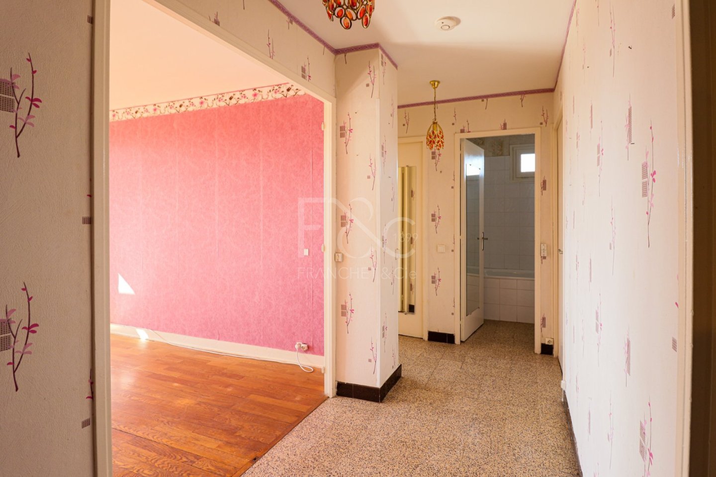 Appartement de type 3 en dernier étage avec balcon et vue