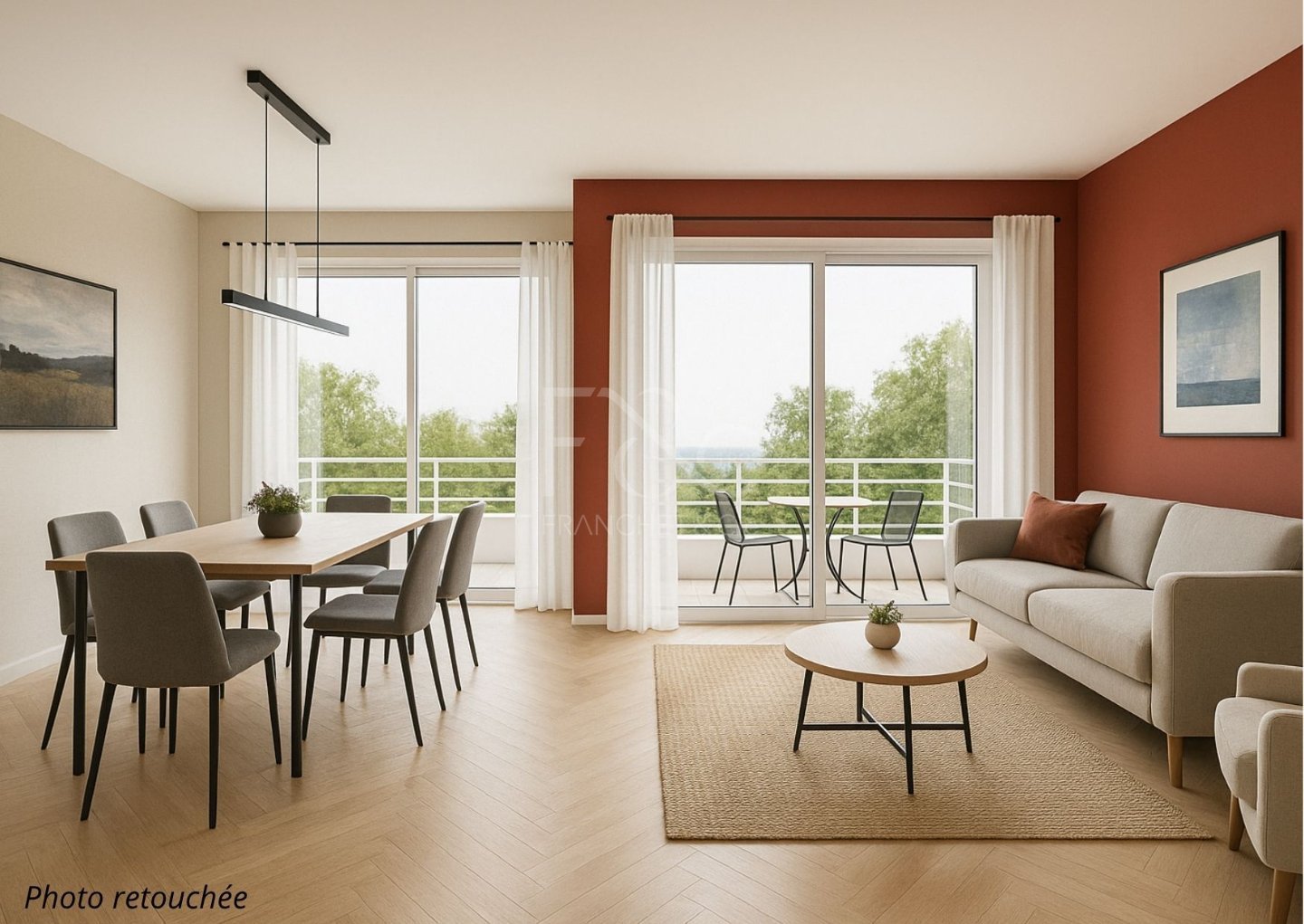 Appartement T4 familial avec vue