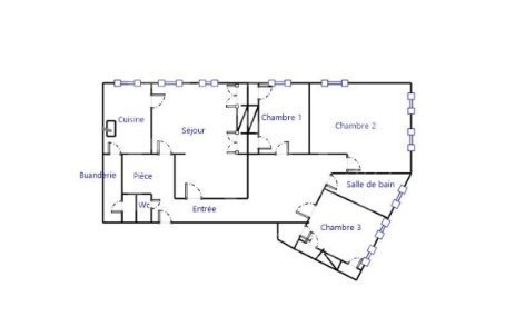 APPARTEMENT T4 A VENDRE - LYON 3EME ARRONDISSEMENT - 123 m2 - 520 000 &euro;